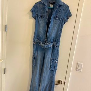 Revolt Denim Jumpsuit